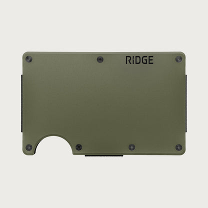 Ridge Wallet - Matte Olive