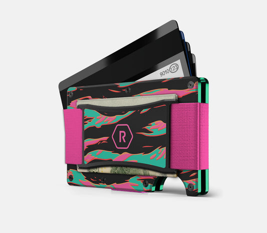 Ridge Wallet for MagSafe - Neon Tiger