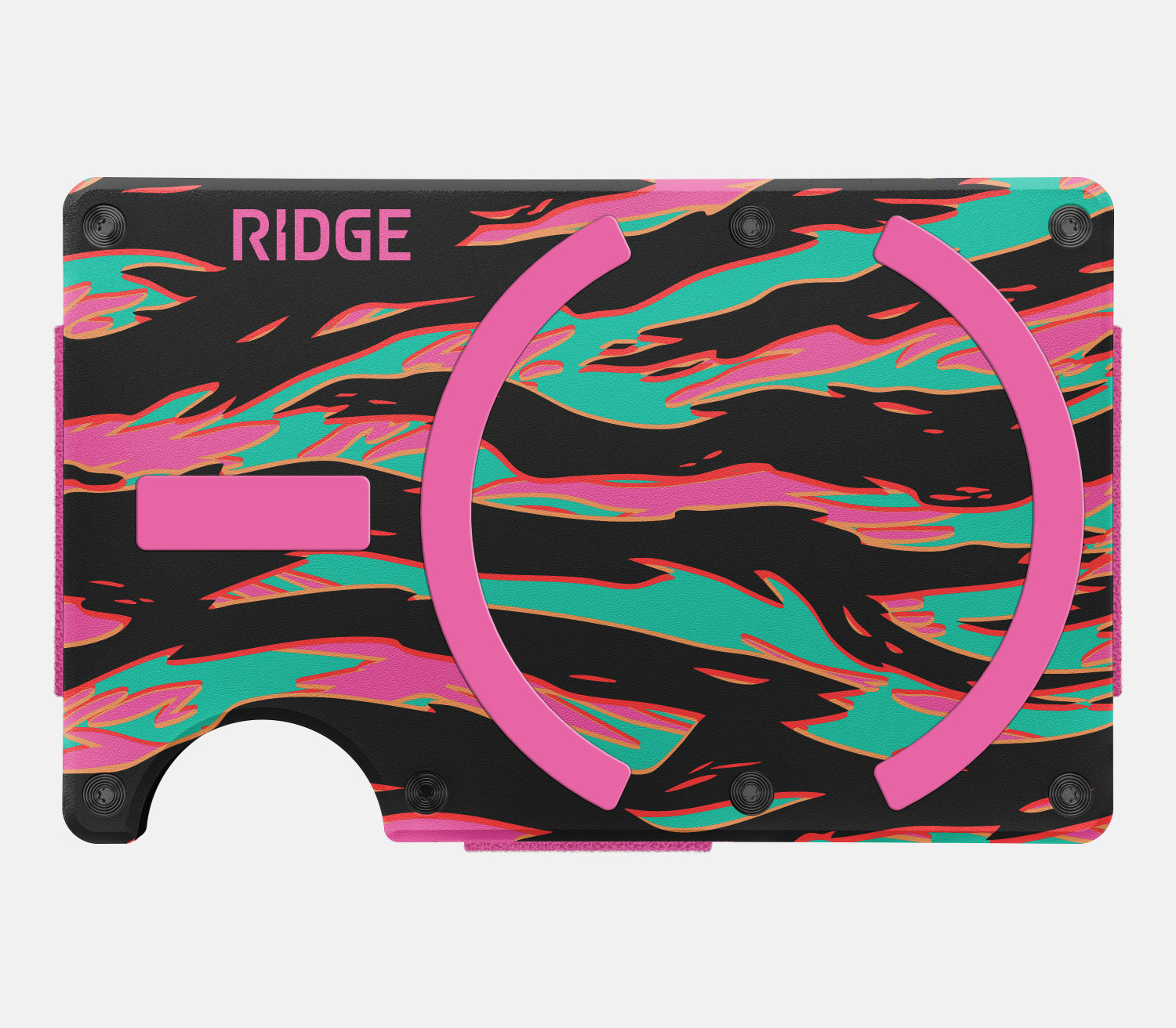 Ridge Wallet for MagSafe - Neon Tiger
