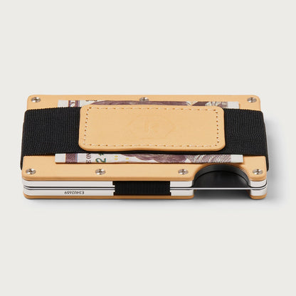 Ridge Wallet - Natural Leather