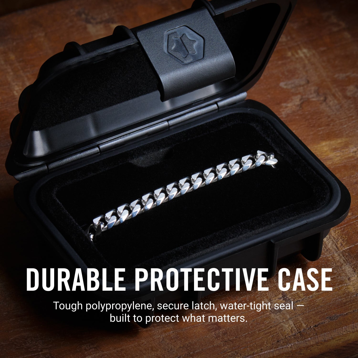 Curb Chain Kit - Platinum - Medium