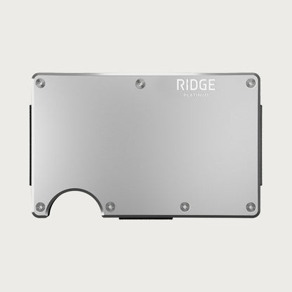 Ridge Wallet - Platinum