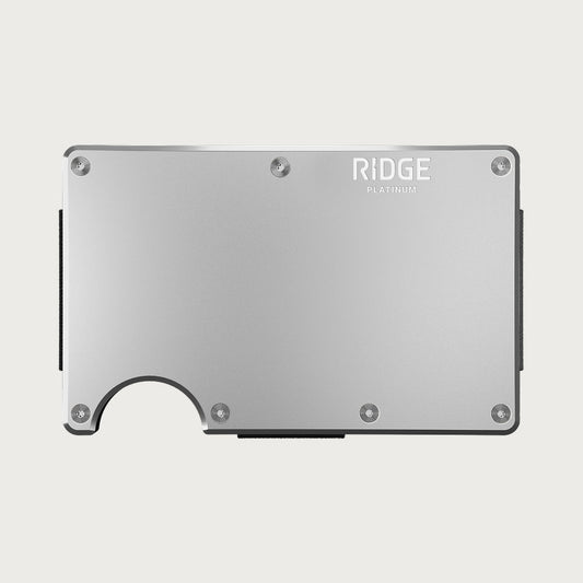 Ridge Wallet - Platinum