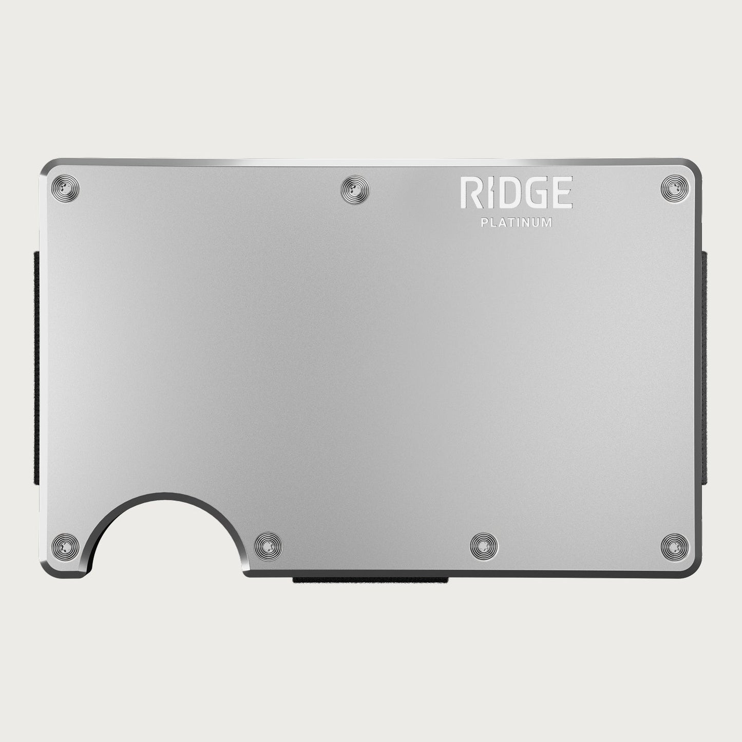 Ridge Wallet - Platinum