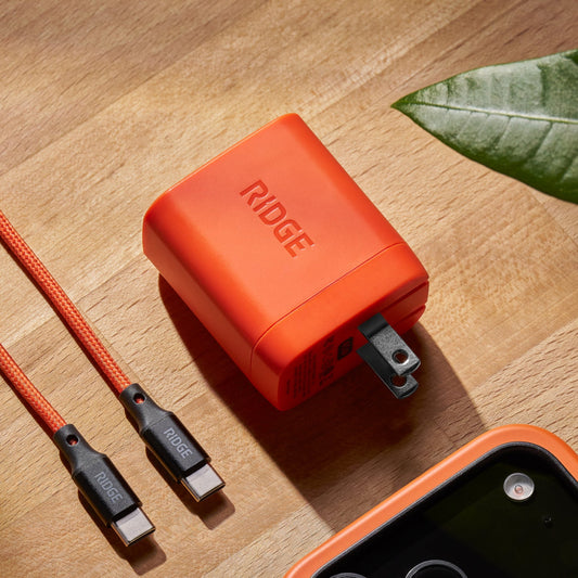 Wall Charger Set - 45W - Basecamp Orange