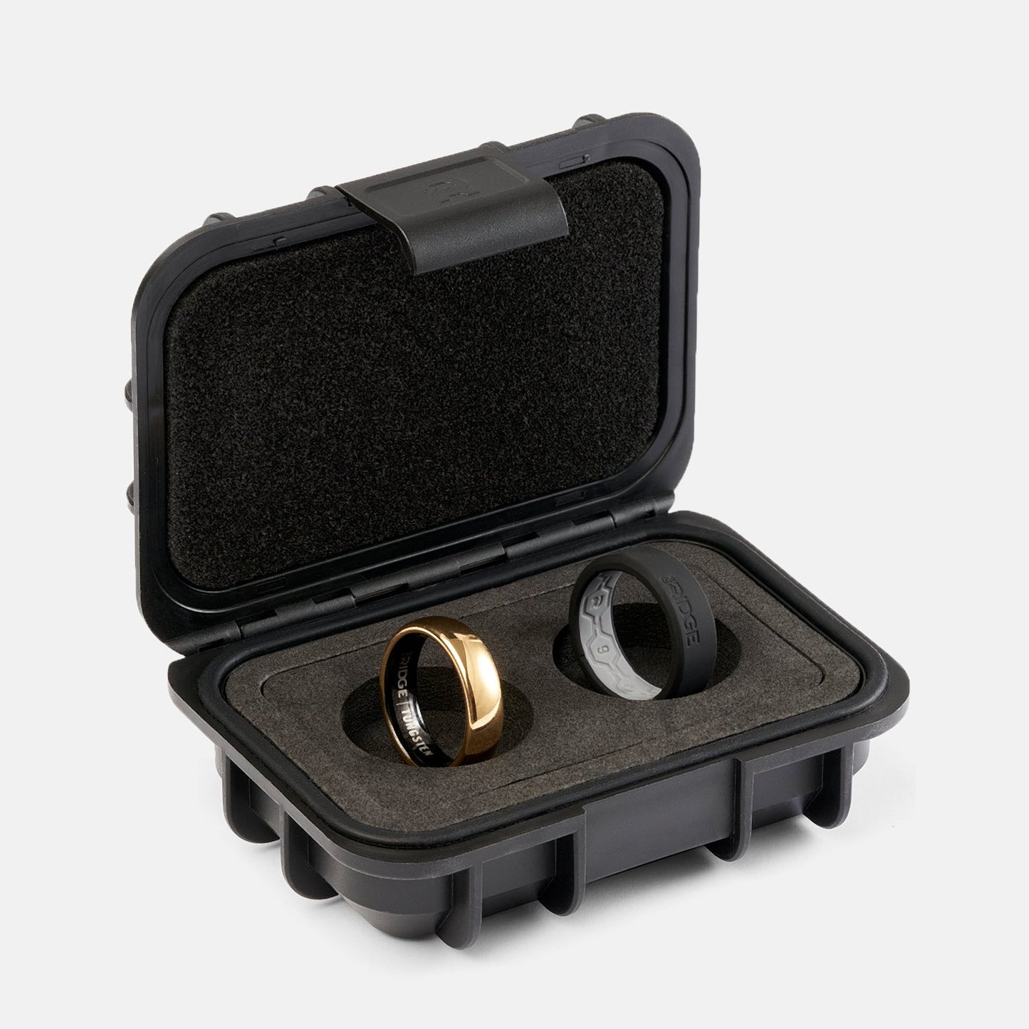 6mm Rounded Ring Set - 24K Gold