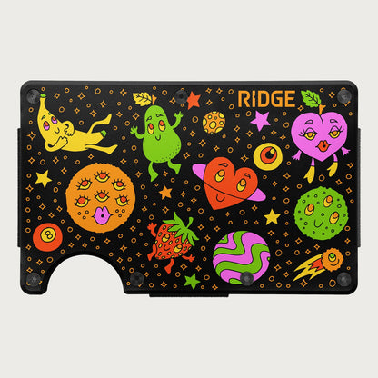 Ridge Wallet - Claire Morales - Space Fruit