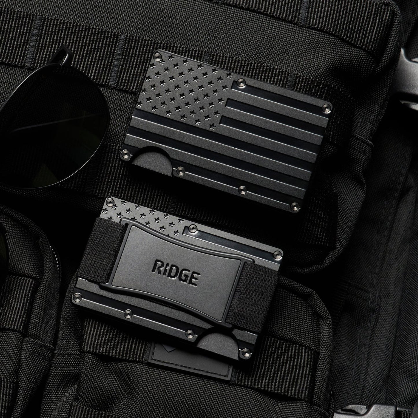 Ridge Wallet - Stars & Stripes - Stealth