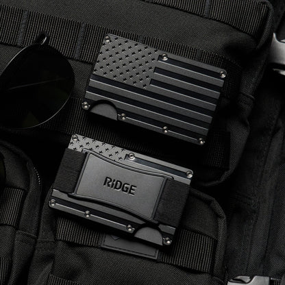 Ridge Wallet - Stars & Stripes - Stealth