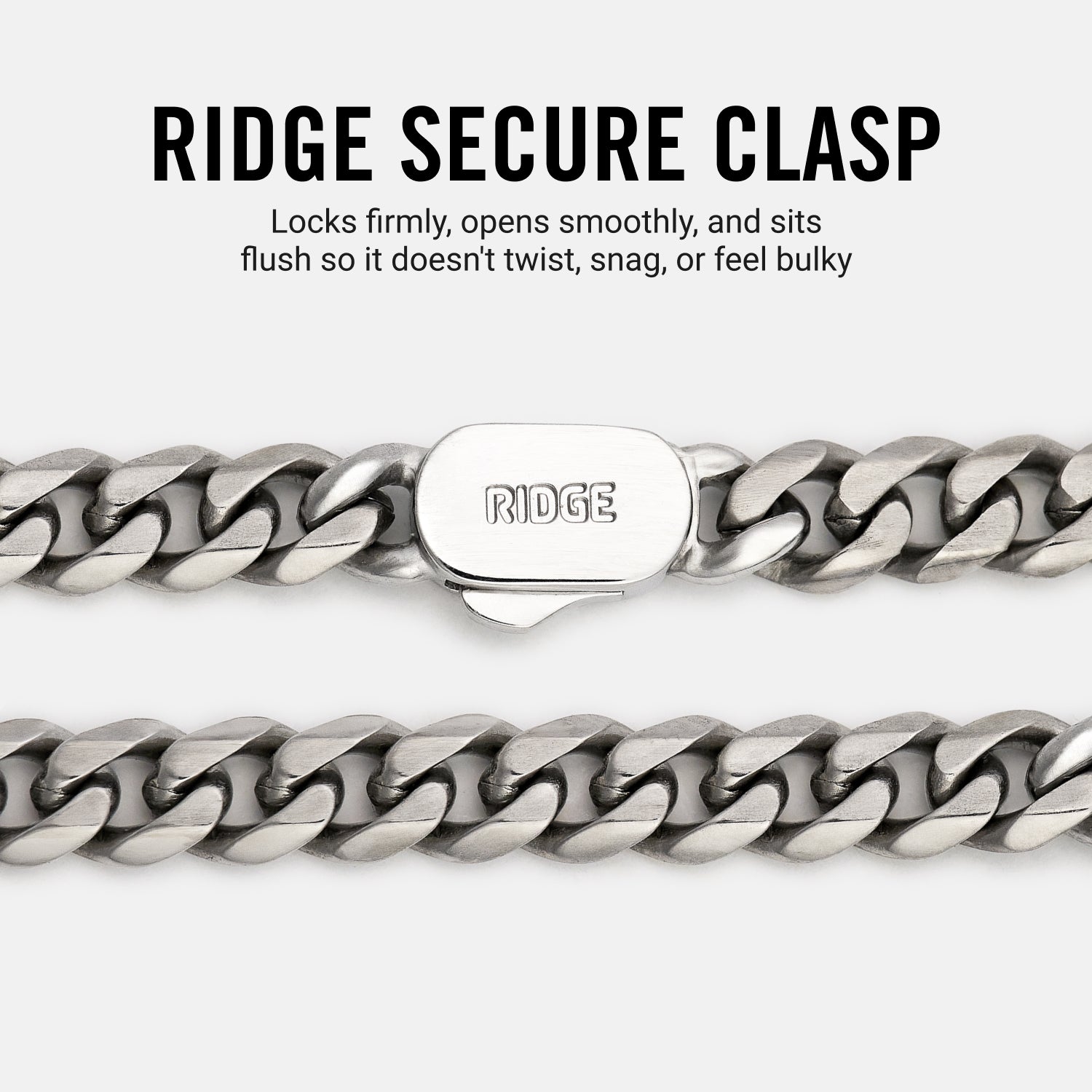 Curb Chain Kit - Titanium - Large