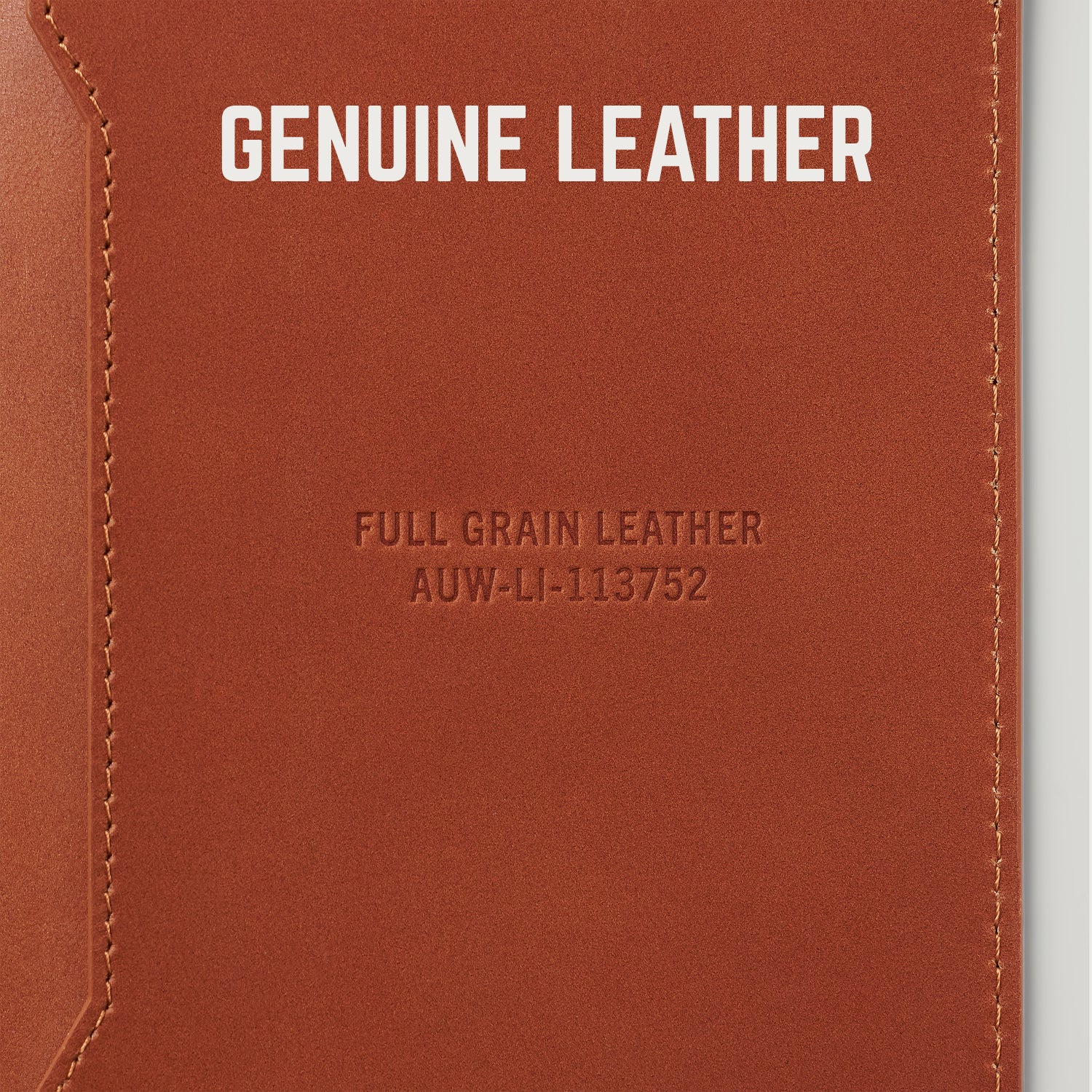 Passport Wallet - Tobacco Brown Leather
