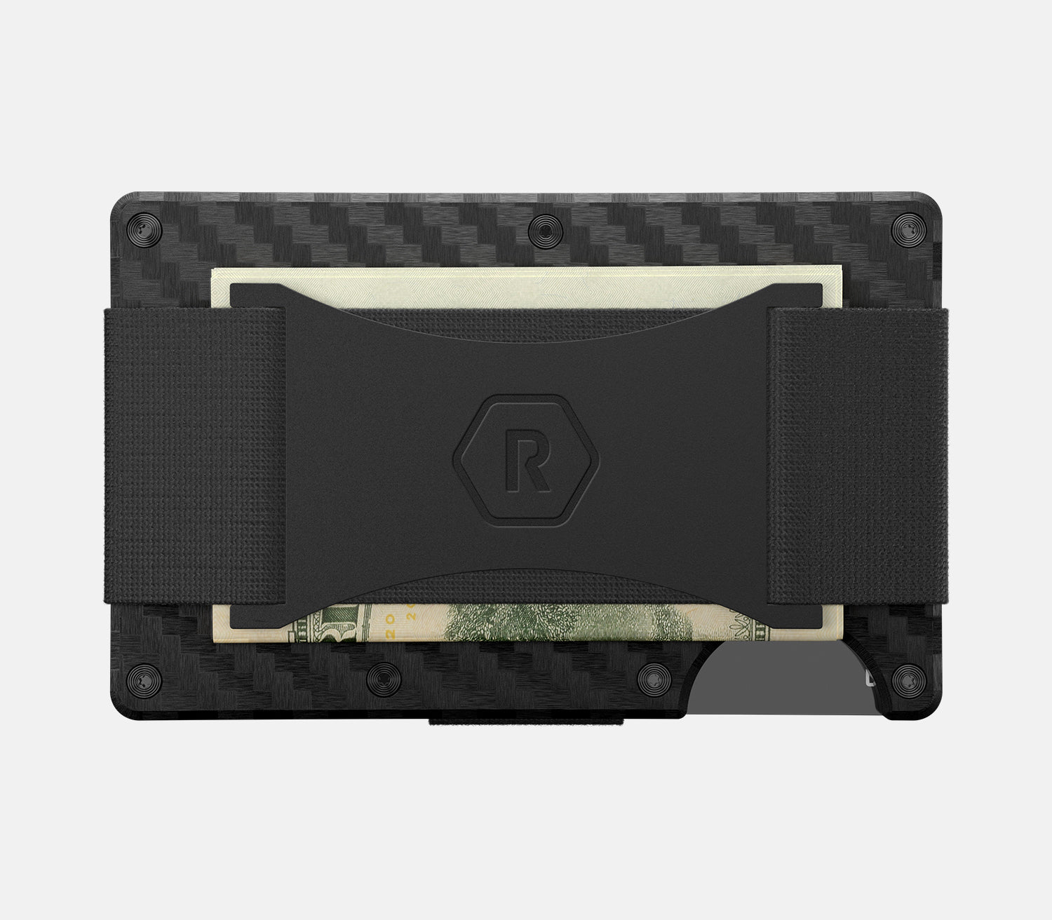 Ridge Wallet - Carolina Panthers - Carbon Fiber 3k