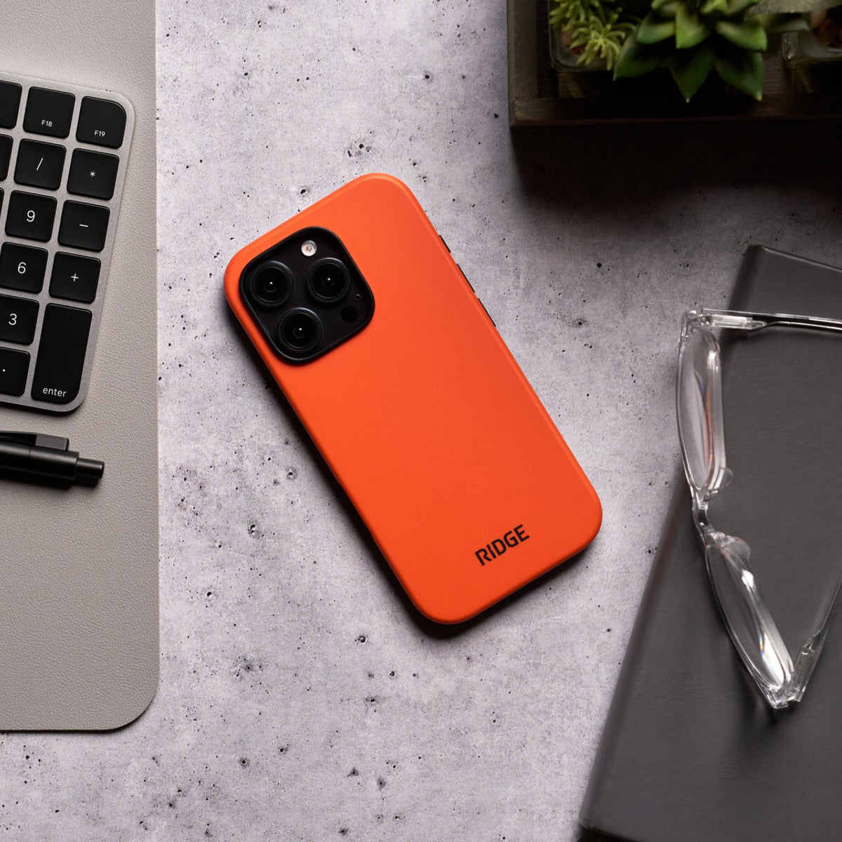 Ridge Phone Case - Basecamp Orange - iPhone 16 Pro Max