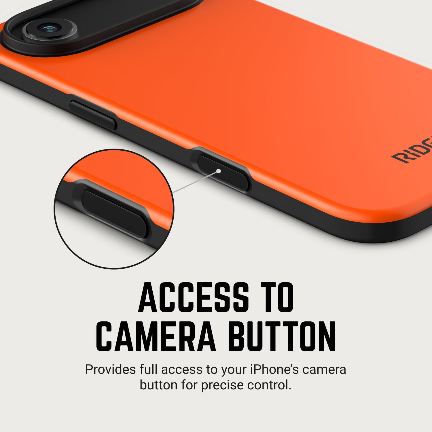 Ridge Phone Case - Basecamp Orange - iPhone Air