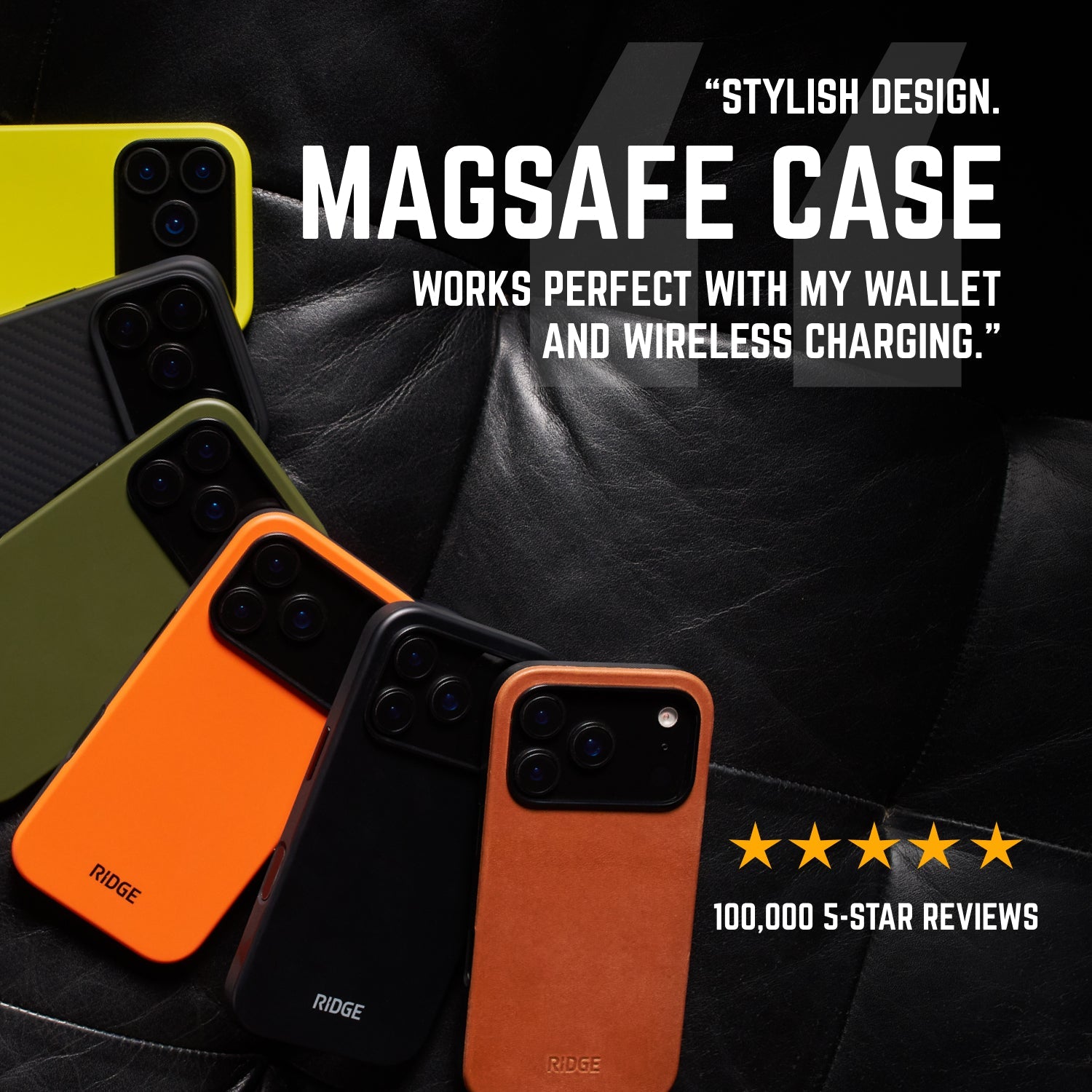 Ridge Phone Case - Basecamp Orange - iPhone Air