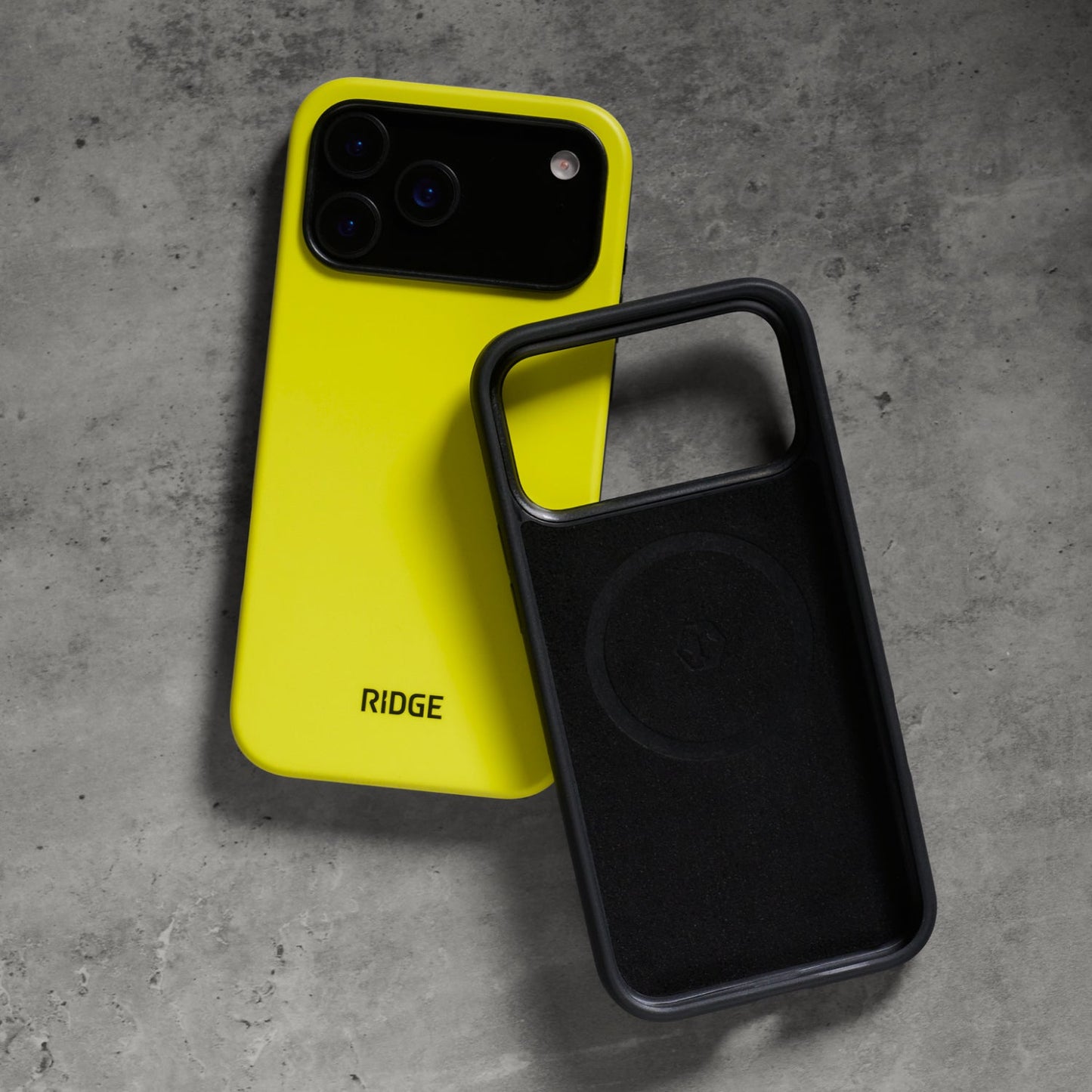 Ridge Phone Case - Hyper Lime - iPhone 17 Pro