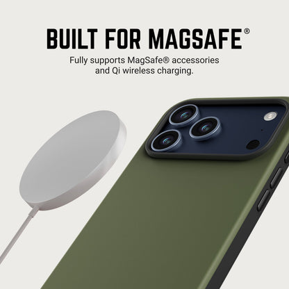 Ridge Phone Case - Matte Olive - iPhone 17 Pro