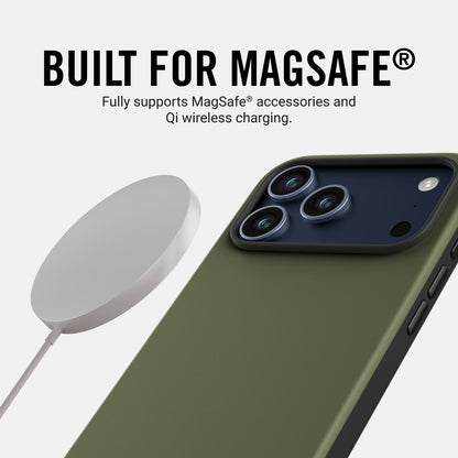 Ridge Phone Case - Matte Olive - iPhone 17 Pro