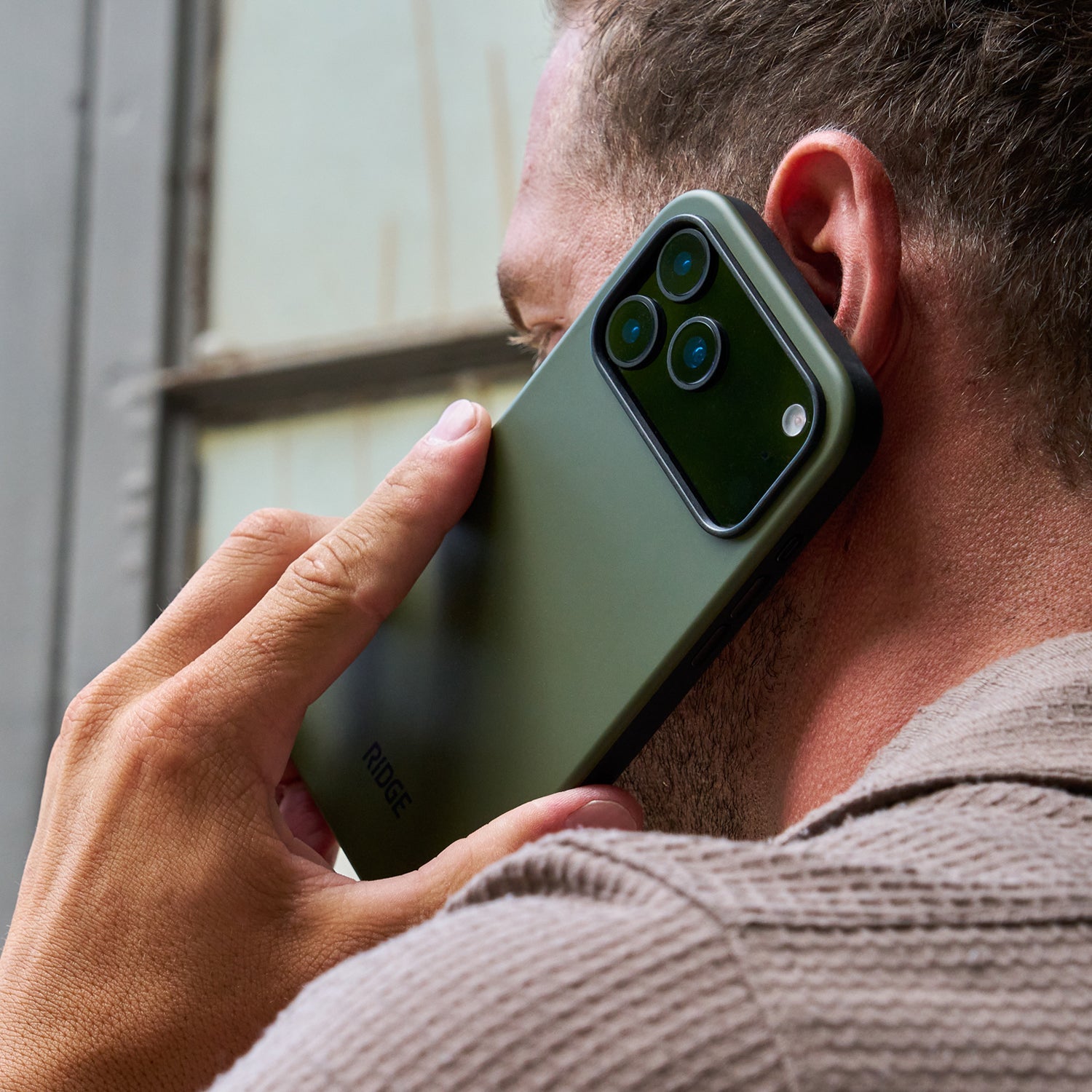 Ridge Phone Case - Matte Olive - iPhone 17 Pro