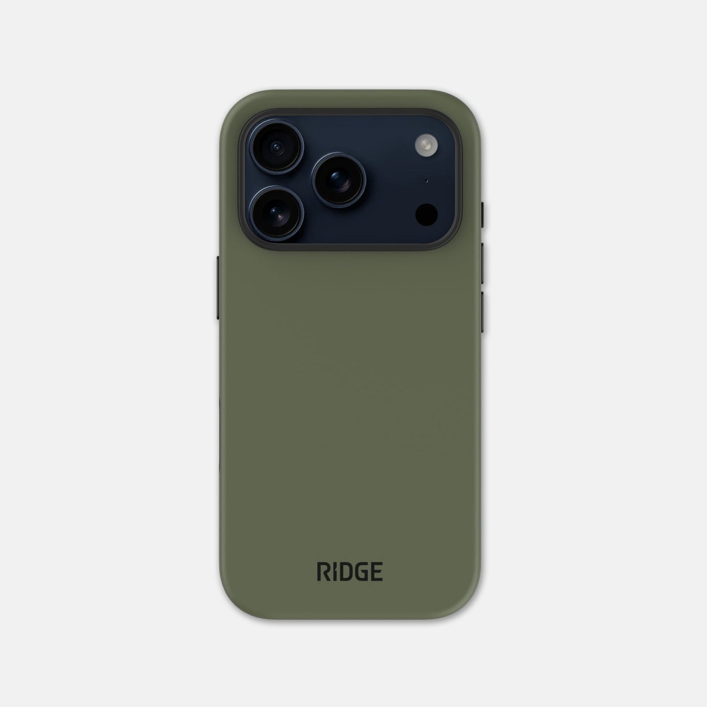 Ridge Phone Case - Matte Olive - iPhone 17 Pro