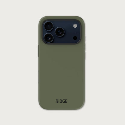 Ridge Phone Case - Matte Olive - iPhone 17 Pro