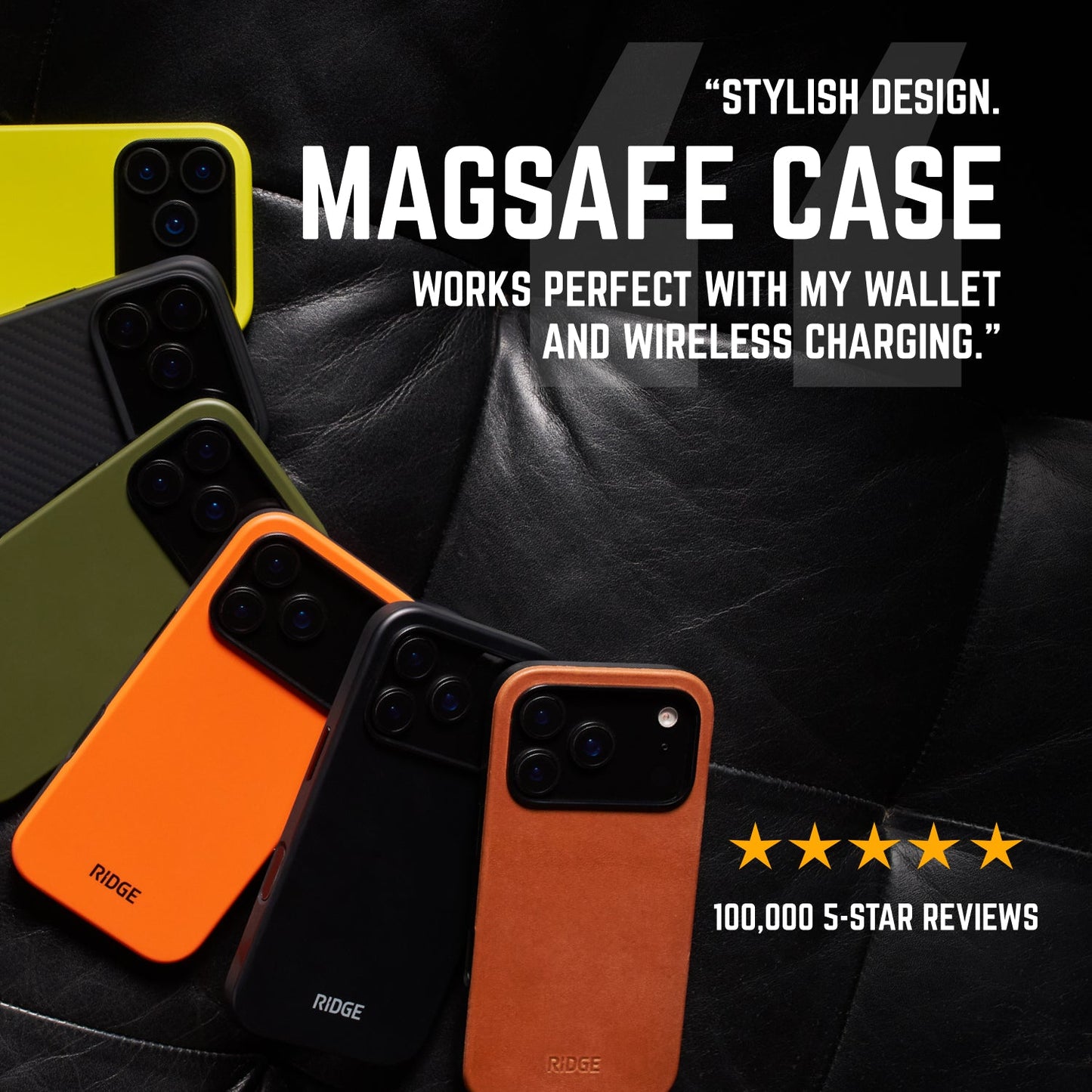 Ridge Phone Case - Basecamp Orange - iPhone 17 Pro