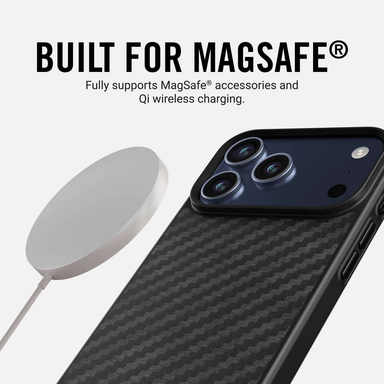 Ridge Phone Case - Carbon - iPhone 17 Pro Max