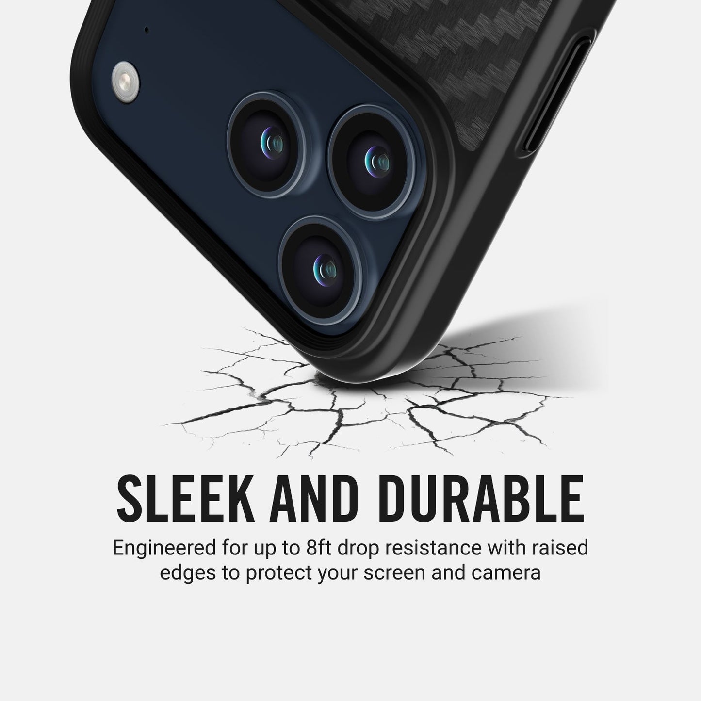 Ridge Phone Case - Carbon - iPhone 17 Pro Max