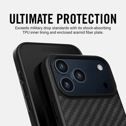 Ridge Phone Case - Carbon - iPhone 17 Pro Max