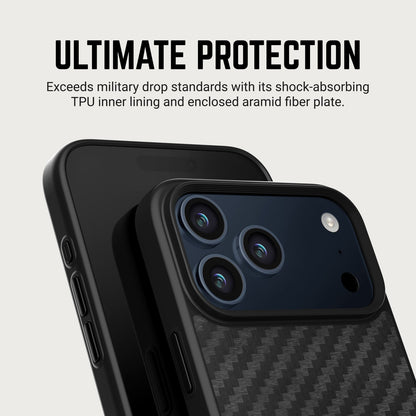 Ridge Phone Case - Carbon - iPhone 17 Pro Max