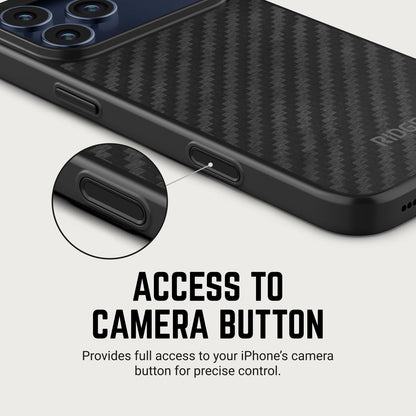 Ridge Phone Case - Carbon - iPhone 17 Pro Max
