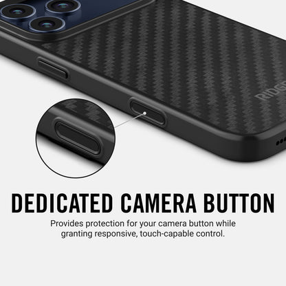 Ridge Phone Case - Carbon - iPhone 17 Pro Max