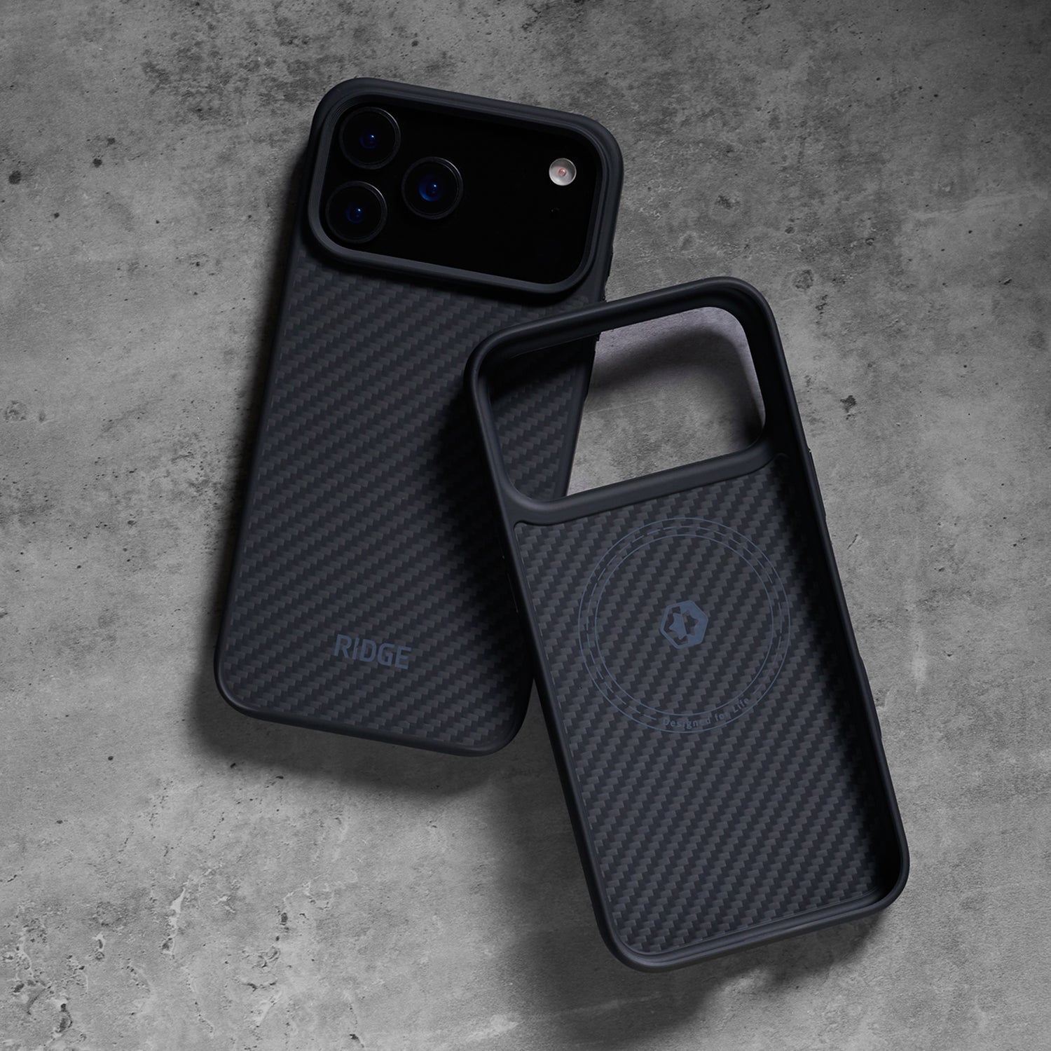 Ridge Phone Case - Carbon - iPhone 17 Pro Max