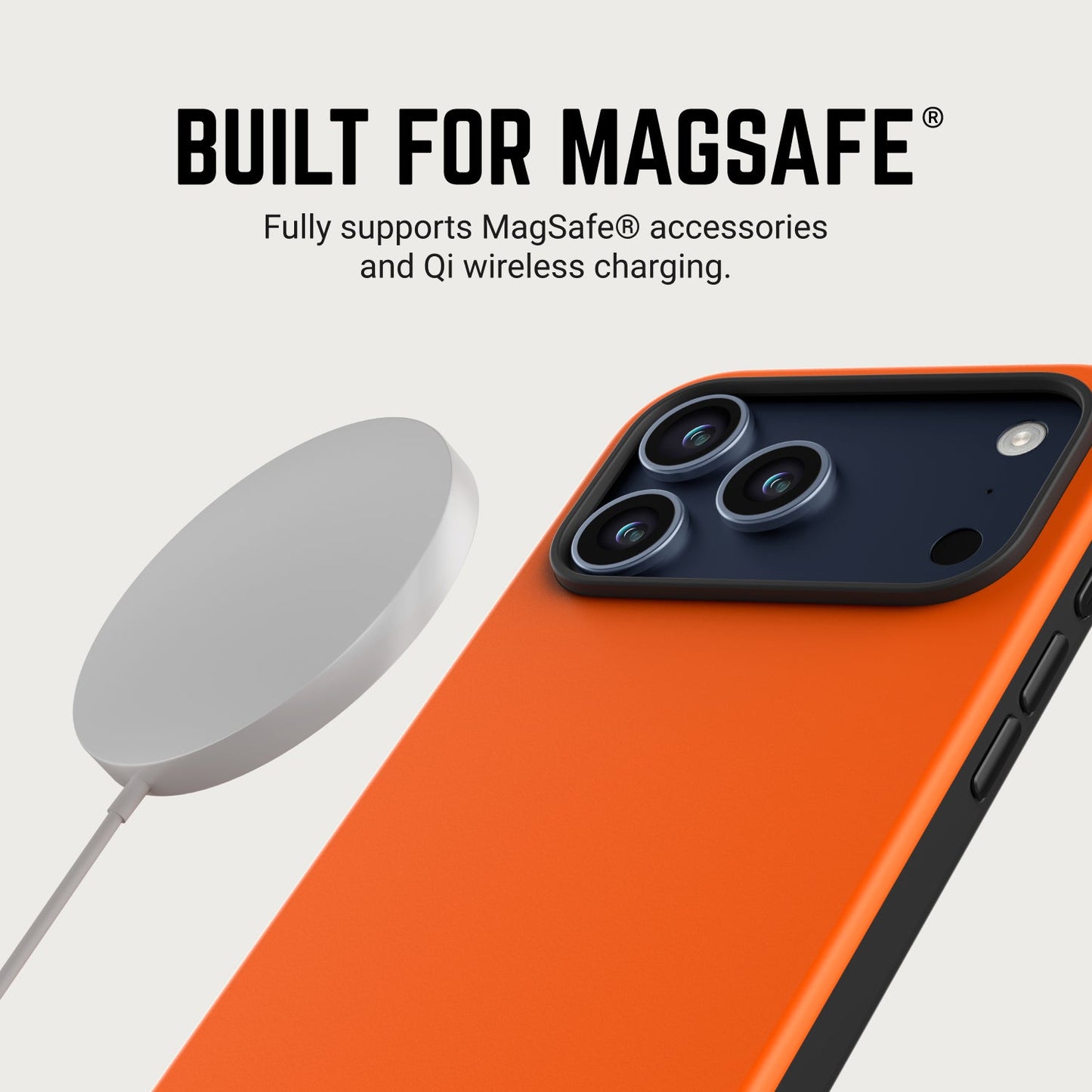 Ridge Phone Case - Basecamp Orange - iPhone 17 Pro Max