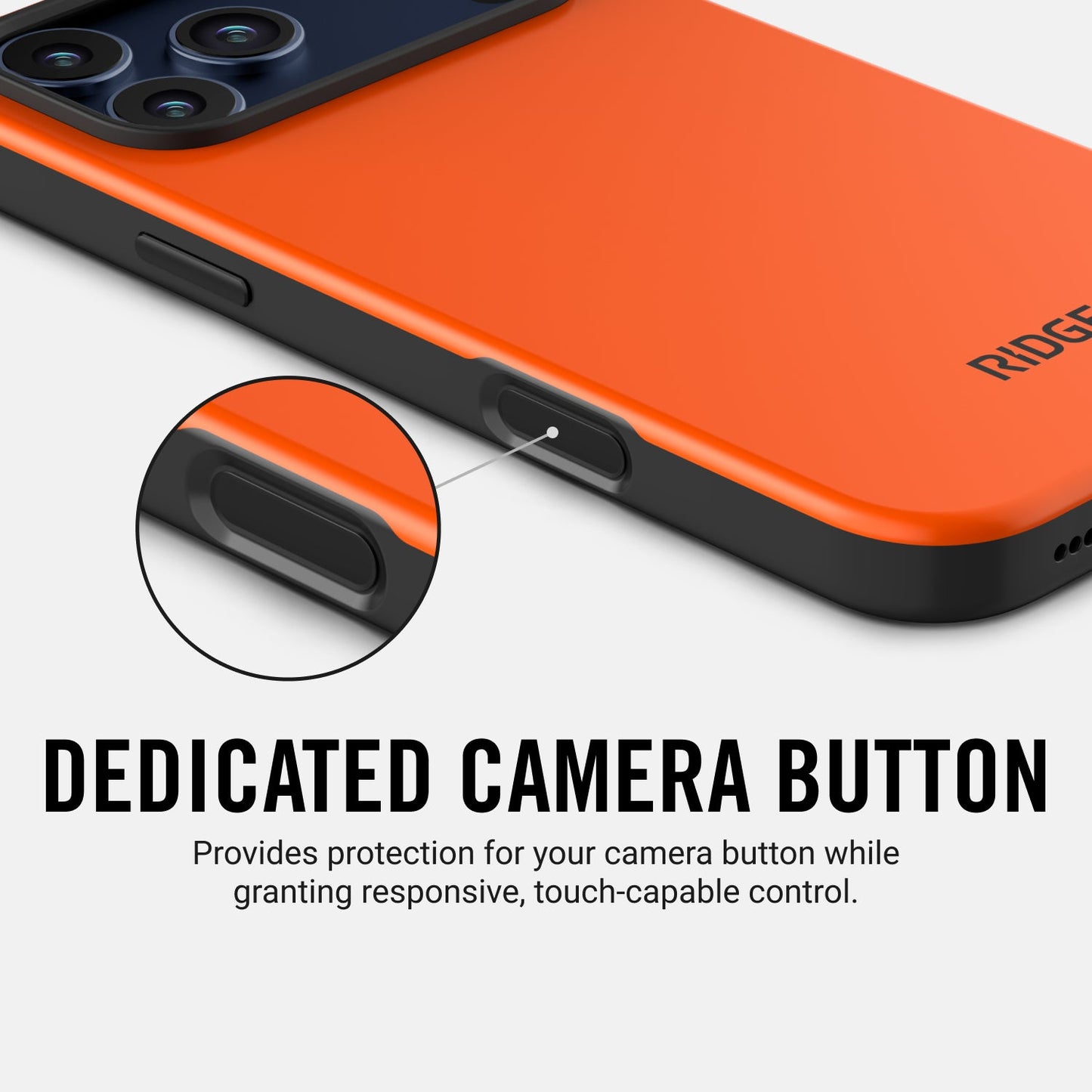 Ridge Phone Case - Basecamp Orange - iPhone 17 Pro Max