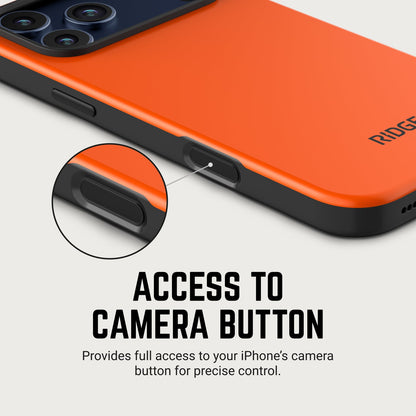 Ridge Phone Case - Basecamp Orange - iPhone 17 Pro Max